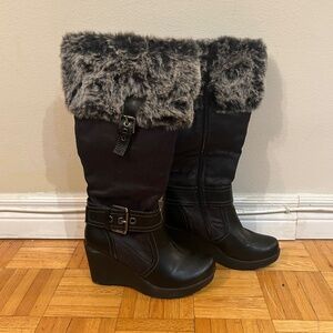 Amira So Wear It Declare It Faux Fur Winter Boots